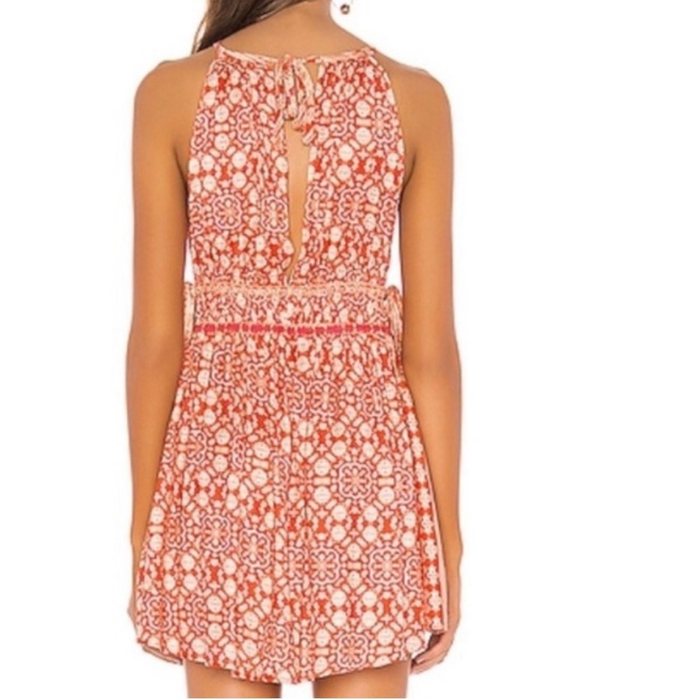NWT Free People Mid Summers Day Tunic Dress - Cayenne Combo - M - Picture 4 of 13
